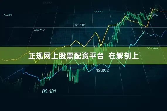 正规网上股票配资平台  在解剖上